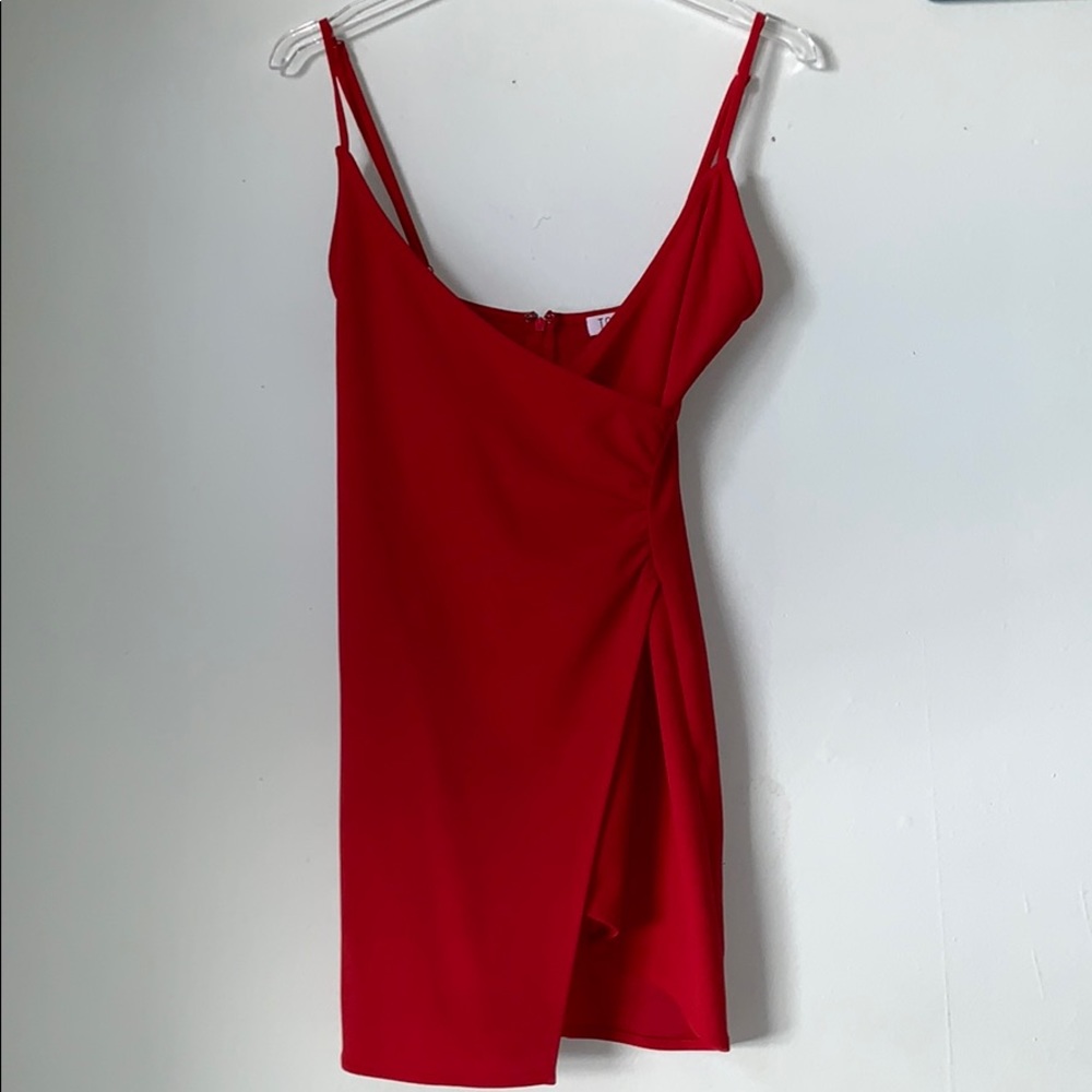 Red dress